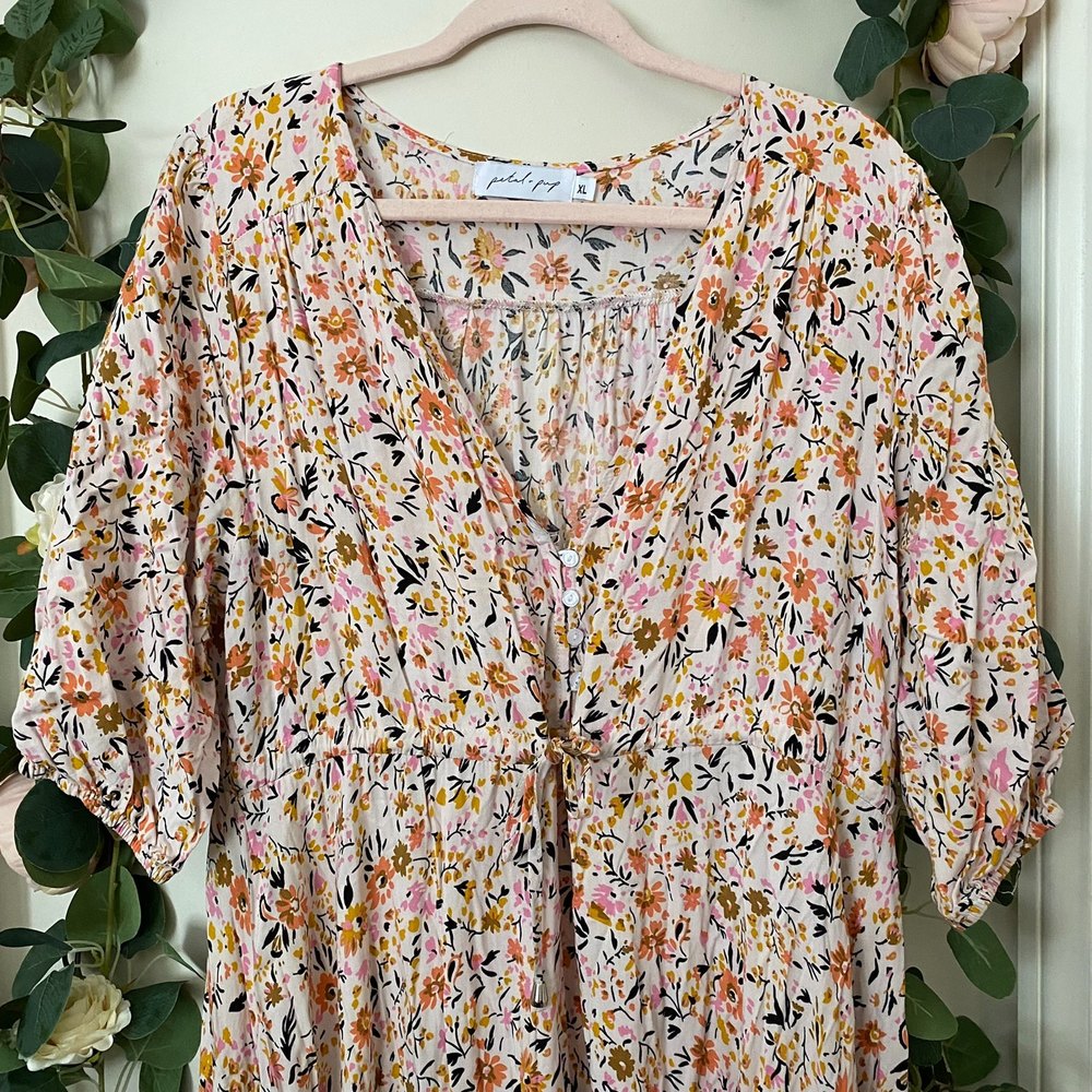 Petal + Pup Floral Maxi Dress - Picture 5 of 7